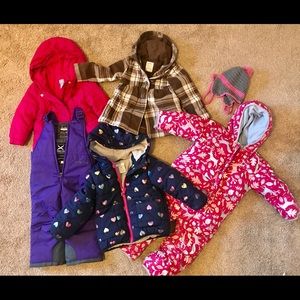 Coats and snow pants Toddler 2T-4T